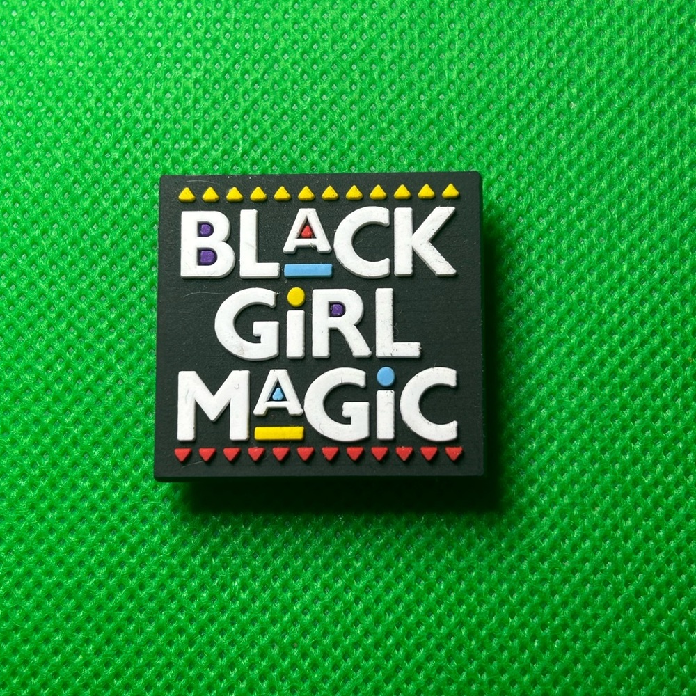 🌼 (5/$10 or 10/$15) NEW “Black Girl Magic” Fun Croc Shoe Charm Collection